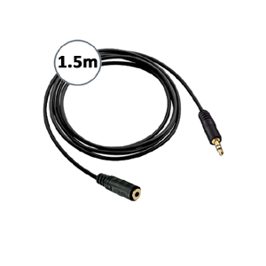 Stereo Plug to Socket Cable 1.5M