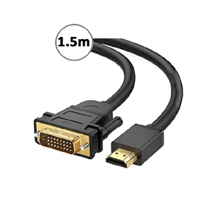 HDMI to DVI Plug 2M Cable
