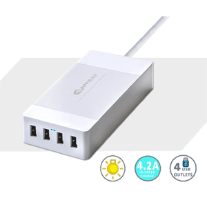 4.2A 4-Ports USB Charging Station’