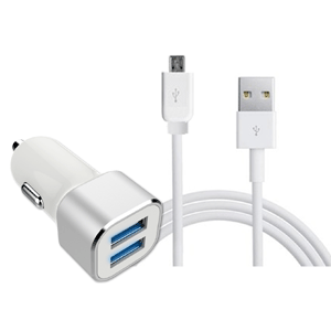 Micro USB Cable + Car Charger