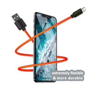 Silicon Lightning Data Cable