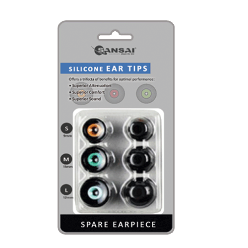 Silicone Ear Tips 6PK - Image 2