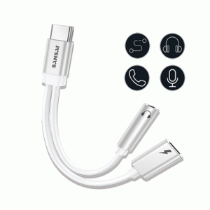 USB-C to 3.5mm Audio Splitter