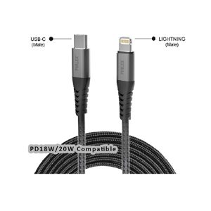 USB-C > Lightning Cable