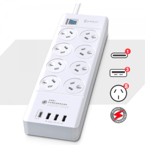 8 Outlet USB-A & USB-C Powerboard