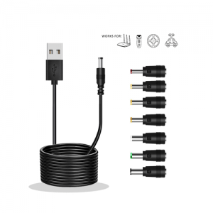 USB to DC power cable