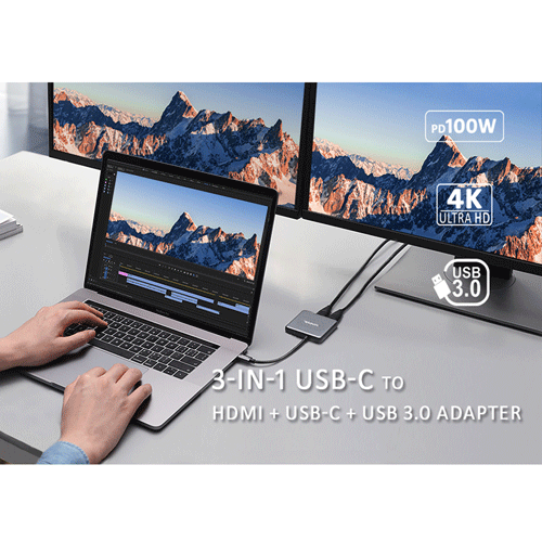 3-In-1 USB Hub - Image 2