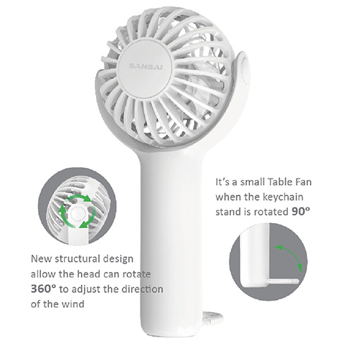 Mini Portable Fan - Image 2